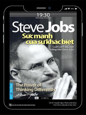cover image of Steve Jobs--Sức Mạnh của Sự Khác Biệt